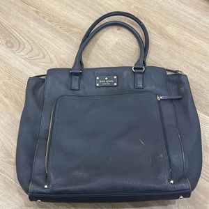 Kate Spade Large Grey Purse